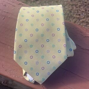 Brooks Brothers silk yellow tie